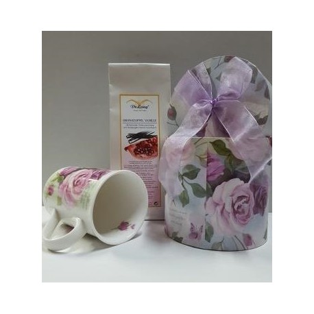 Tasse Rosengarten und Granat Vanille  100g