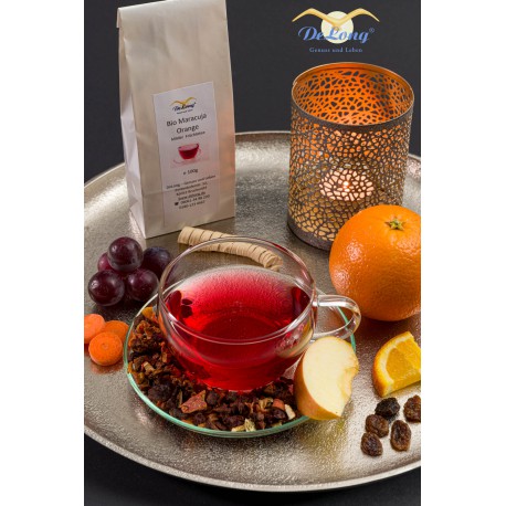 Bio Früchtetee Maracuja-Orange 100g