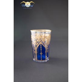 Teeglas Orient Blau