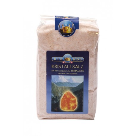 KRISTALLSALZ aus den Ausläufern des Himalaya 500g