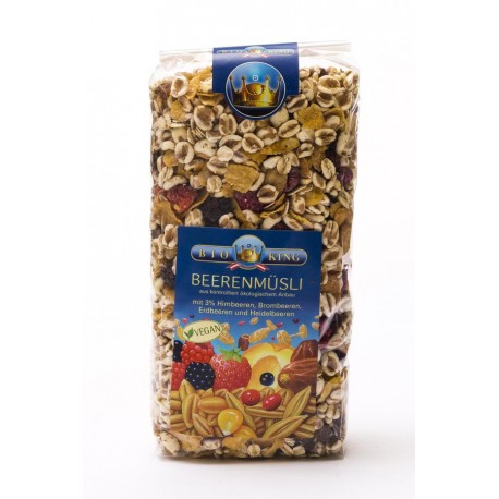 Bio Beerenmüsli zuckerfrei