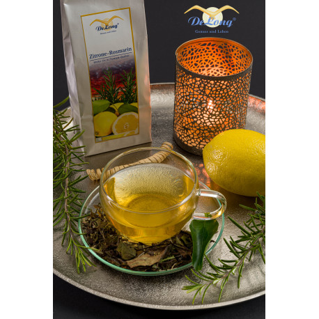 Weißer Tee Zitrone-Rosmarin 50g