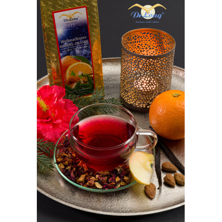 Weihnachtstee Mandel - Orange 100g
