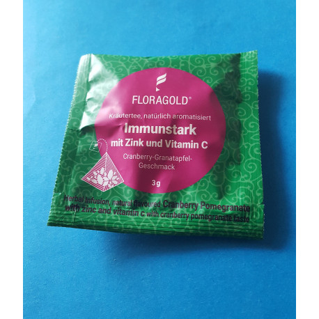Kräutertee - Immunstark mit Vitamin C & Zink  15 x 3 g