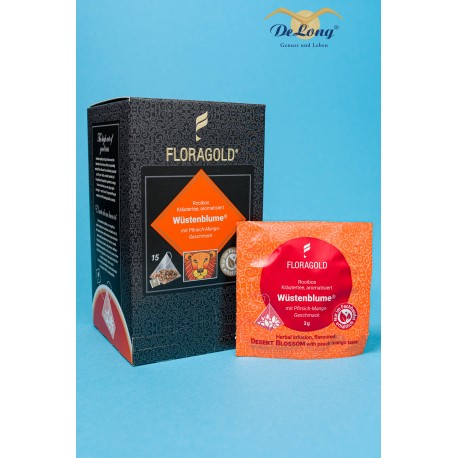 Tee-Pyramide Rooibos Pfirsich-Mango