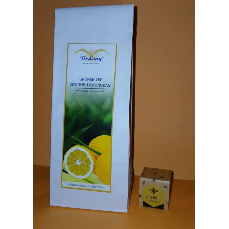 Grüntee Zitrone Lemongras + 1 Honigpraline Zirone